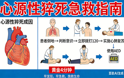 【怀医科普】心源性猝死离我们有多近?120急救人员教你守住“黄金4分钟”